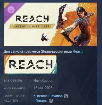 Reach - Agent Cosmetic Set АВТОДОСТАВКА STEAM РОССИЯ
