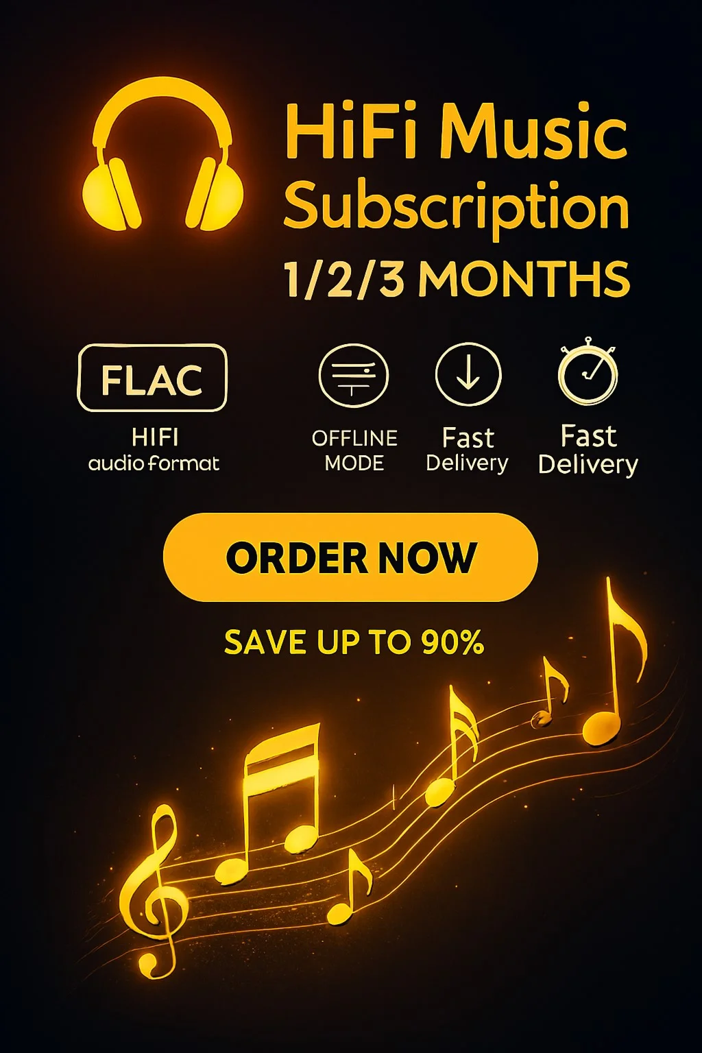 Deezer HIFI1/ 3 MONTHPRIVATE ACCOUNTWARRANTY 