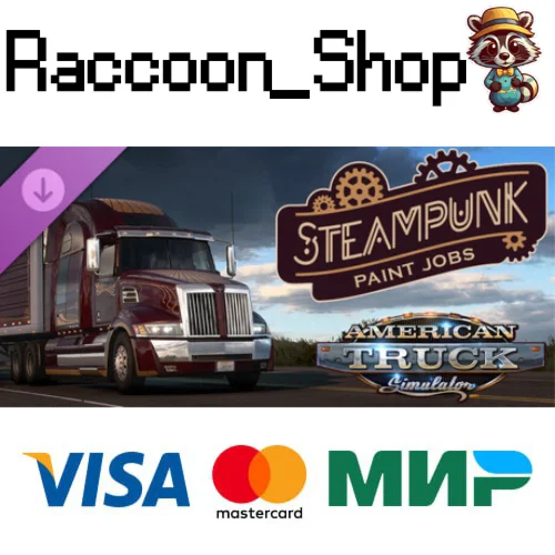 American Truck Simulator - Steampunk Paint Jobs Pack DL