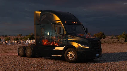 American Truck Simulator - Halloween Paint Jobs Pack DL
