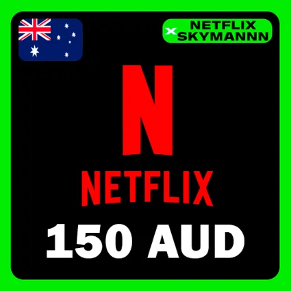 АВТО Карта пополнения Netflix 150 AUD АВСТРАЛИЯ 24/7