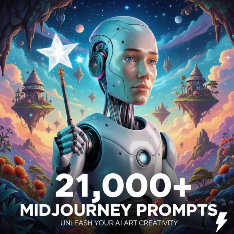 21,000+ Промптов для Midjourney - Лучшая ИИ Коллекция