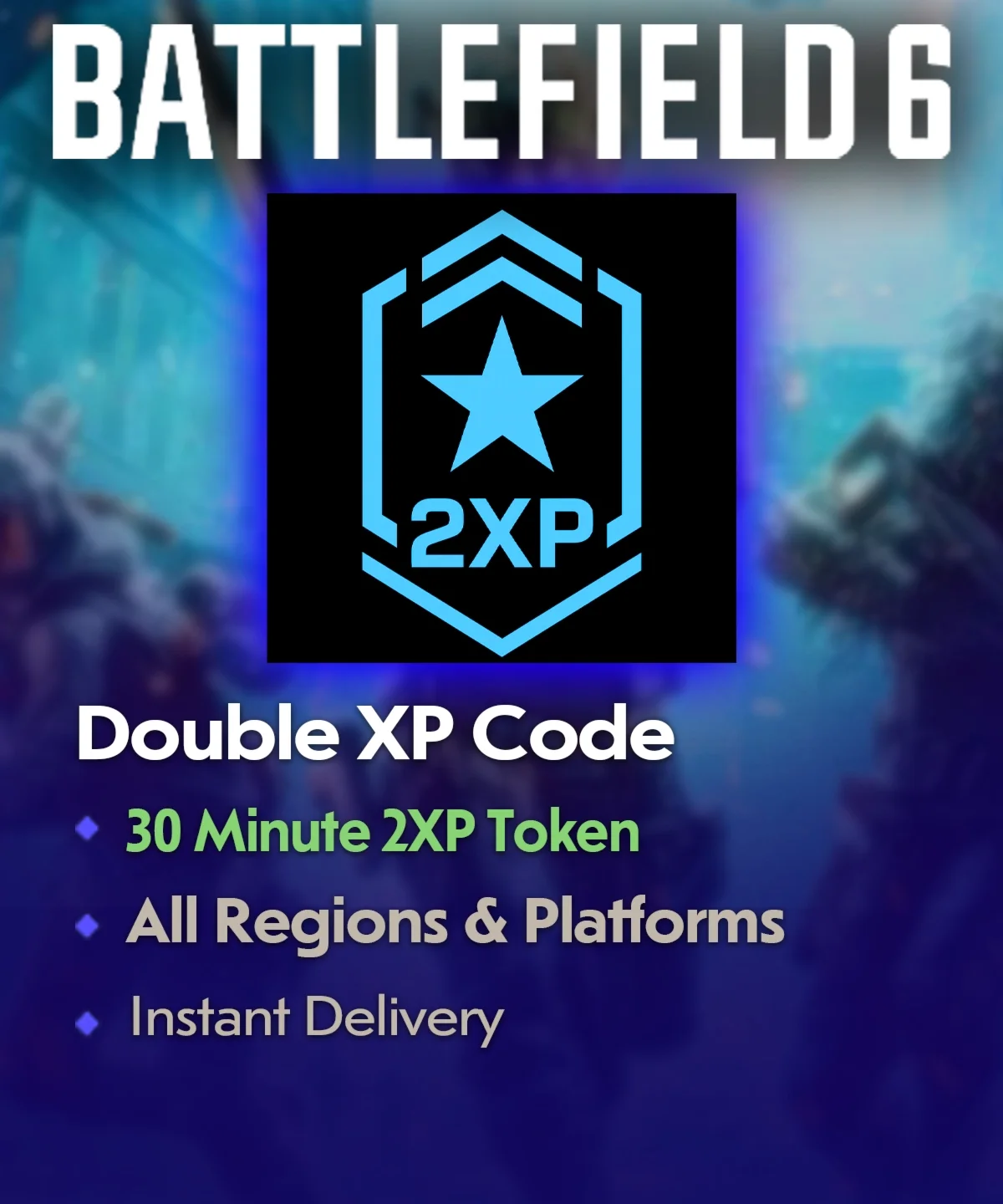 Battlefield 6 - 2XP for 30 Minutes (Global Key)