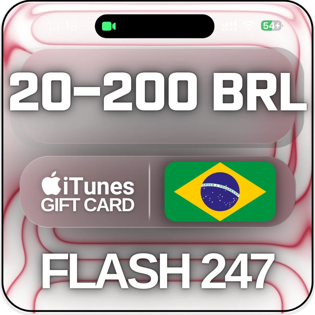 iTunes Brazil Giftcard |  20- 200 BRL  | AUTO 24/7