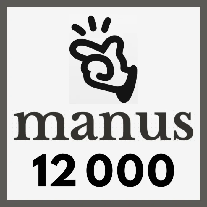 MANUS AI 12,000 баллов — на ваш аккаунт