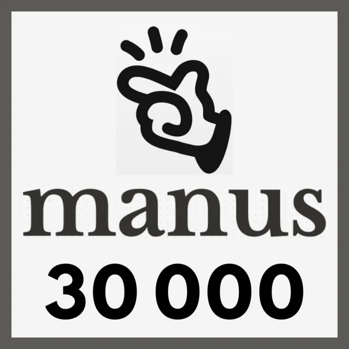MANUS AI 30,000 баллов — на ваш аккаунт