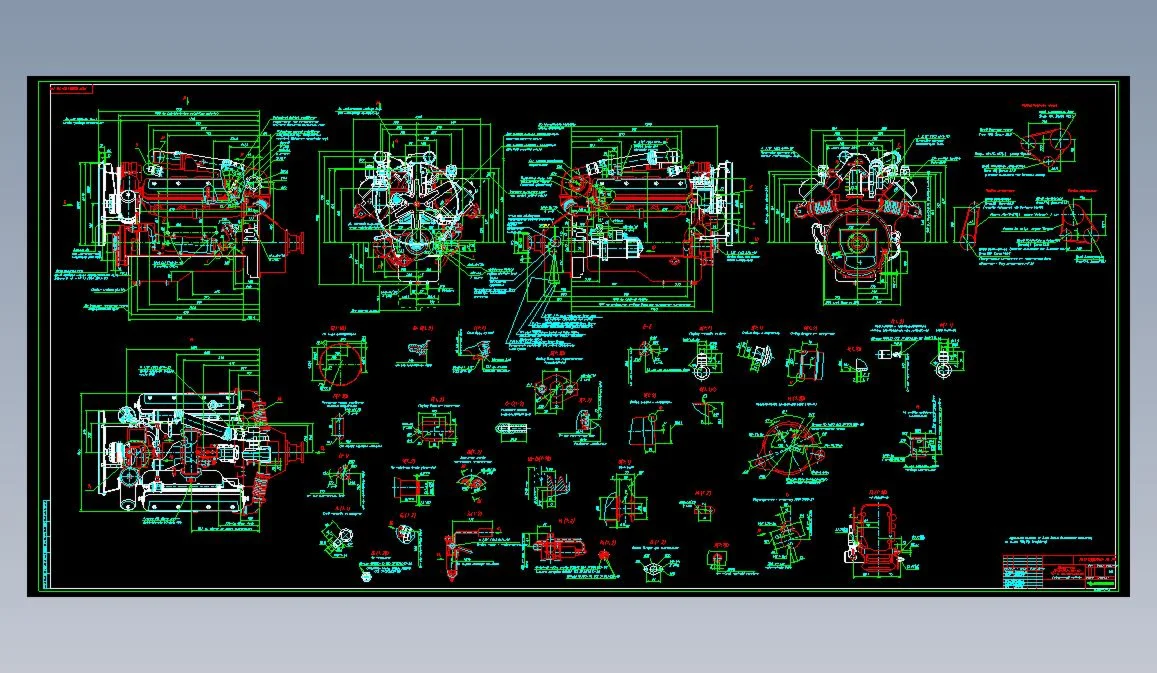 Чертеж двигателя ЯМЗ 7511