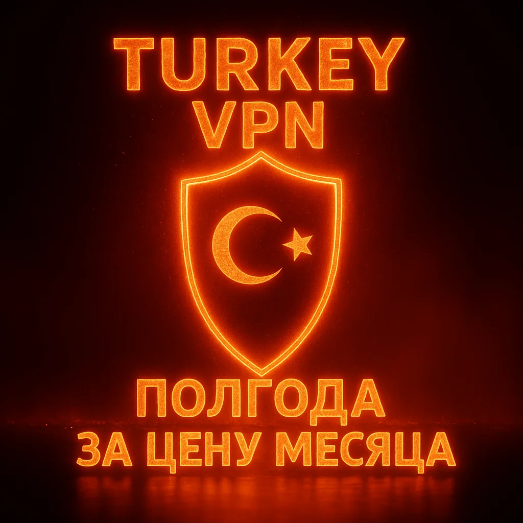Личный ВПН | Турция | Прокси | VLESS | Быстрый vpn