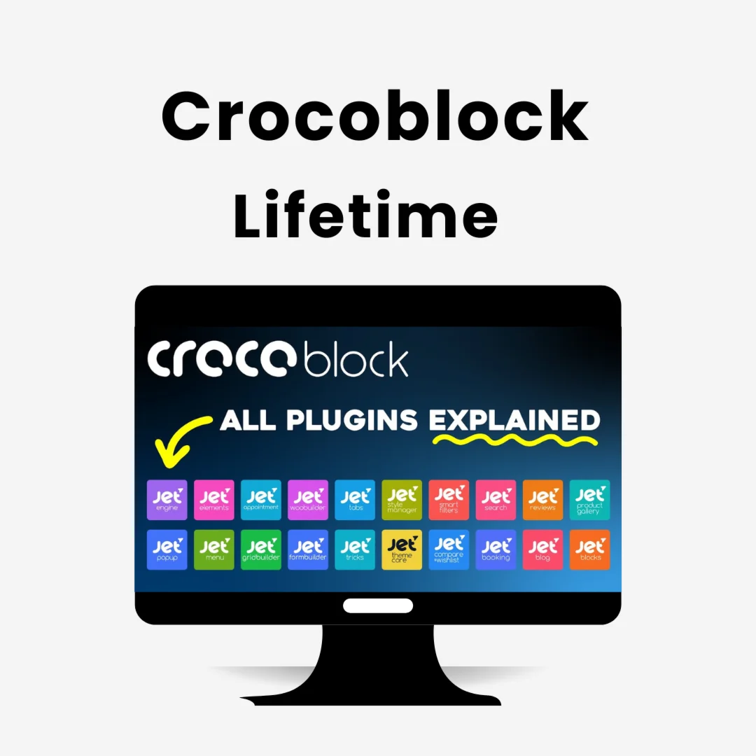 Официальная лицензия плагина Crocoblock Bundle на весь