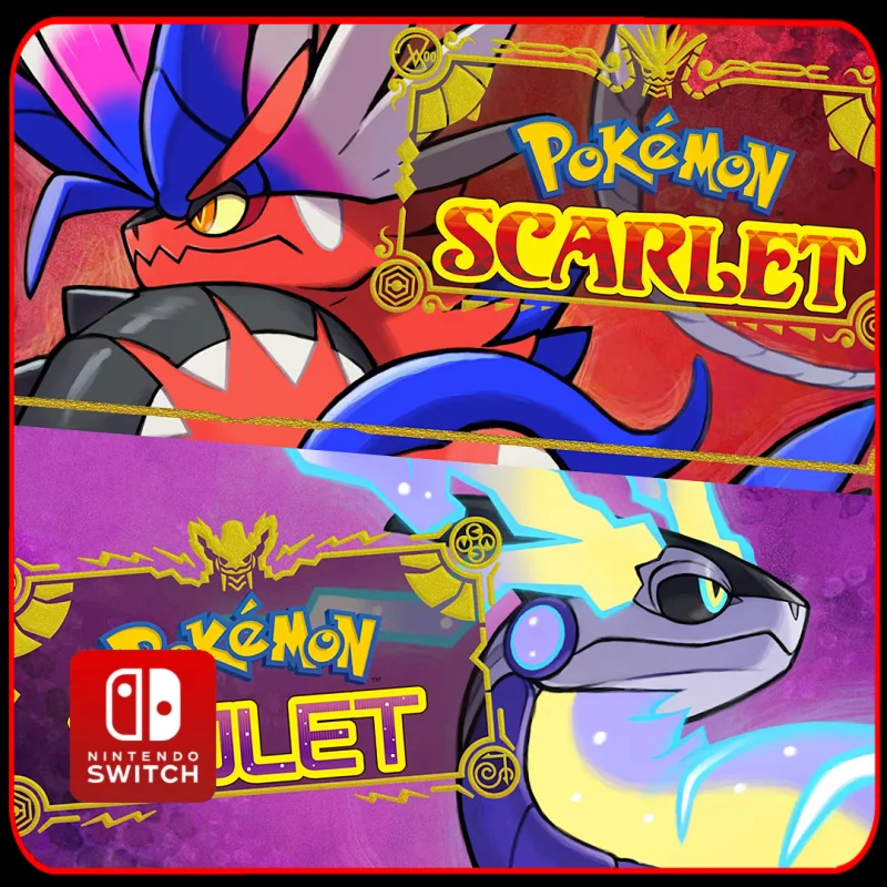 Pokémon Scarlet and Pokémon Violet Double Pack  Switch