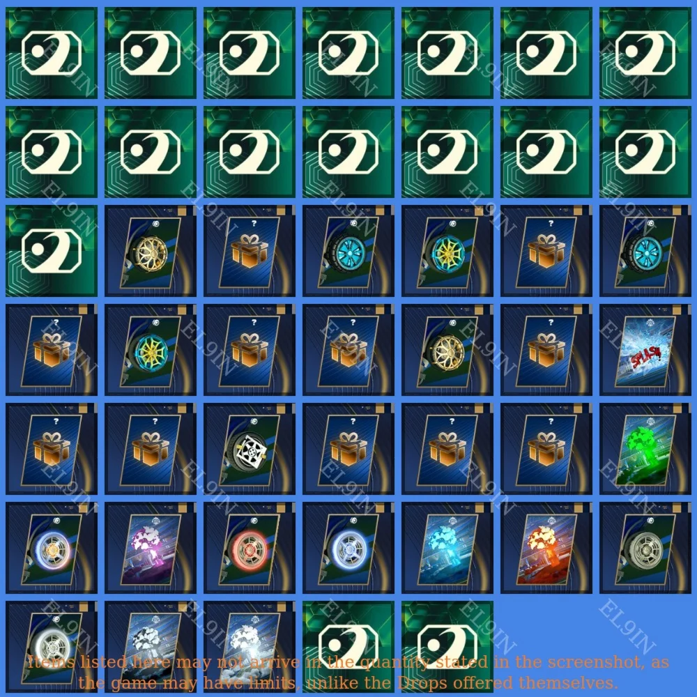 Rocket LeagueТвич Дропс47 предметов + 