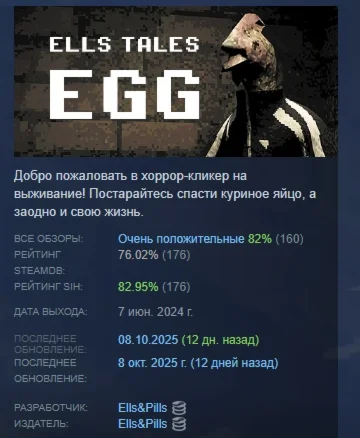 Ells Tales: Egg АВТОДОСТАВКА STEAM GIFT РОССИЯ