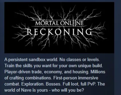 Mortal Online 2 АВТОДОСТАВКА STEAM РОССИЯ