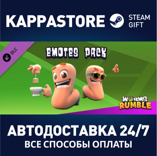 Worms Rumble - Emote Pack DLC | Steam Gift Россия