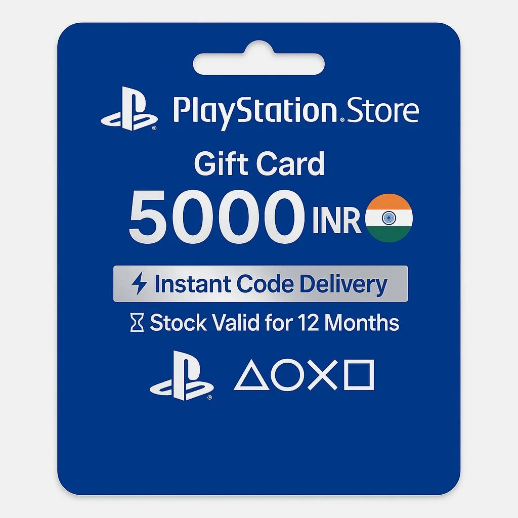 PlayStation PSN Gift Card 5000 INR (INDIA)