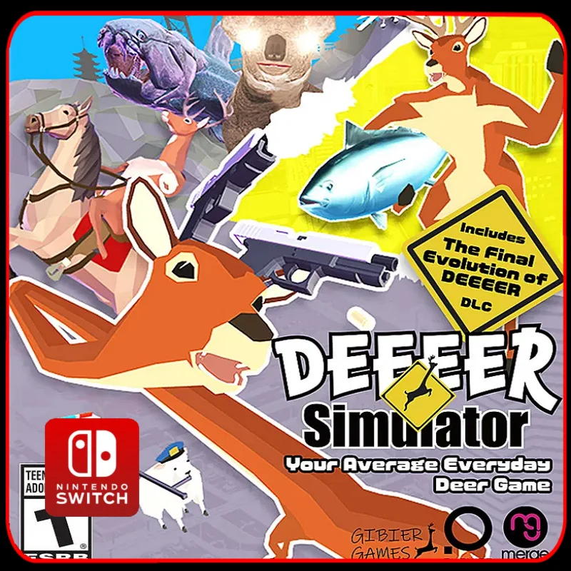 DEEEER Simulator Your Average Everyday Deer Game Switch