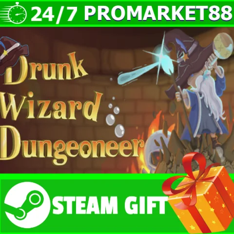 ️ВСЕ СТРАНЫ+РОССИЯ️ Drunk Wizard Dungeoneer STEAM
