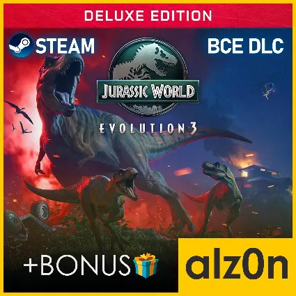 🟥 Jurassic World Evolution 3: Deluxe Edition・STEAM