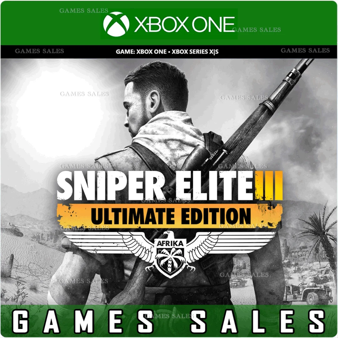 ️SNIPER ELITE 3 ULTIMATE EDITION️XBOX ONE|XSКЛЮЧ