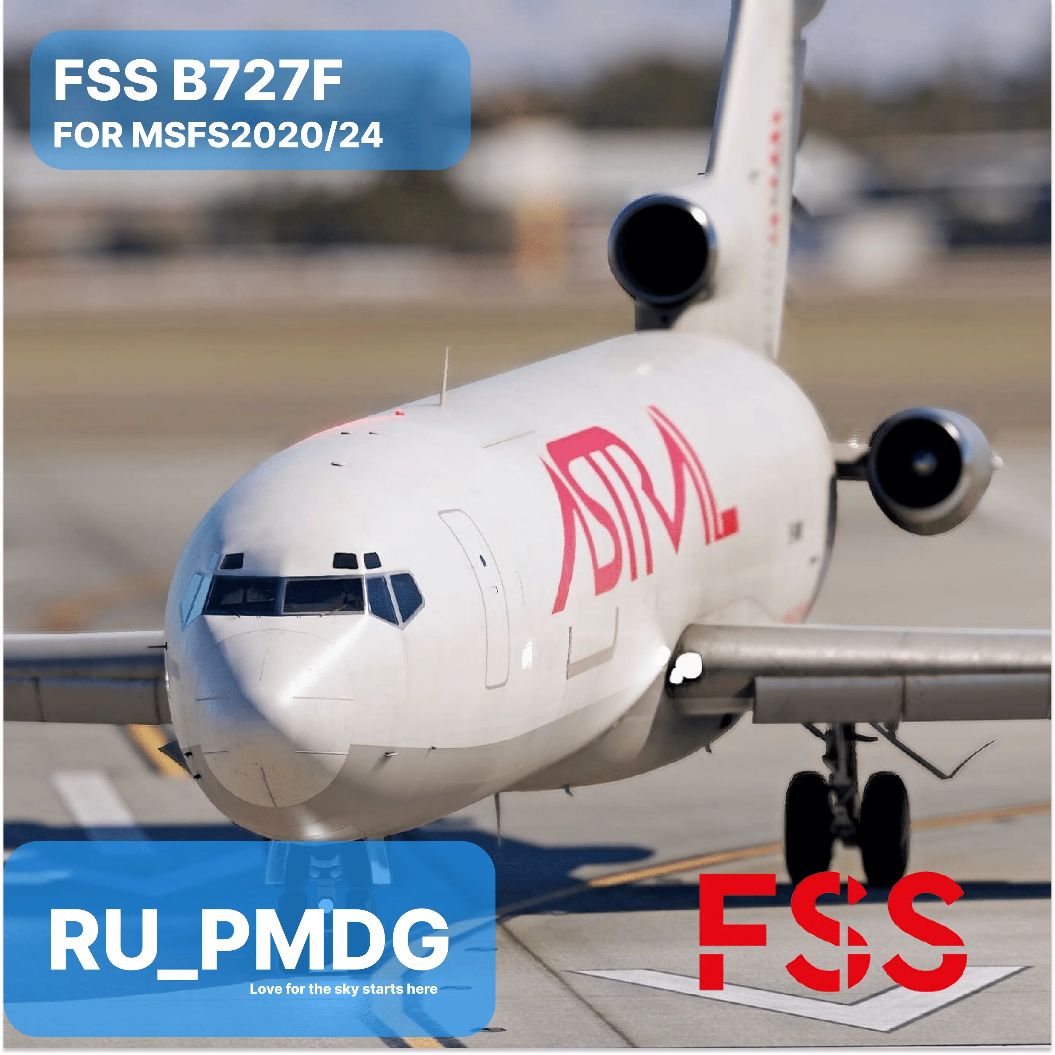 FLIGHTSIM STUDIO - B727 FREIGHTER MSFS24/20