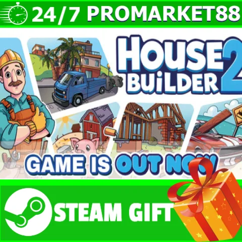 ️ВСЕ СТРАНЫ+РОССИЯ House Builder 2 STEAM GIFT
