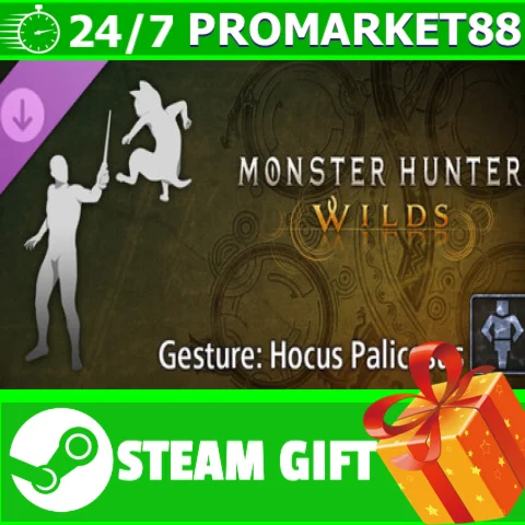 ️Monster Hunter Wilds - Gesture: Hocus Palicosus STEAM