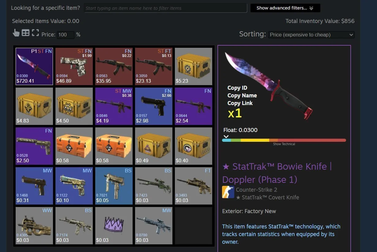 ✅CS2 + СКИНЫ⭐ НОЖ С ИНВЕНТАРЕМ ОТ 850$⭐FACEIT | TB