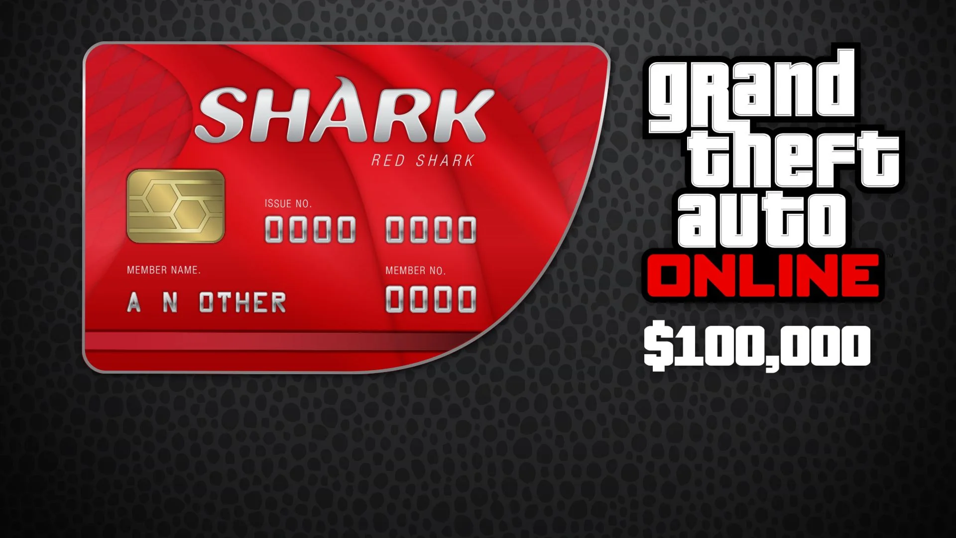 Grand Theft Auto Online: Red Shark Cash Card 100 000$