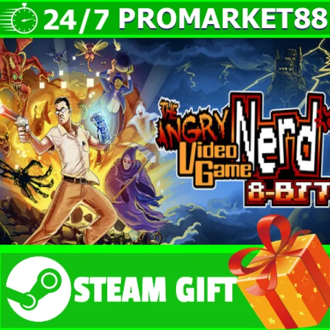 ️ВСЕ СТРАНЫ+РОССИЯ️ Angry Video Game Nerd 8-bit STEAM
