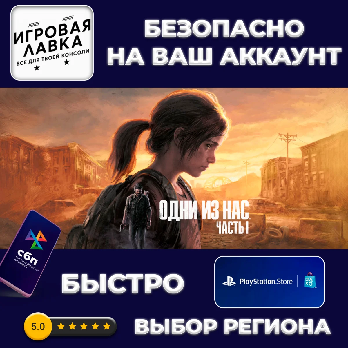 The Last of Us Part I | PS5 | Выбор региона