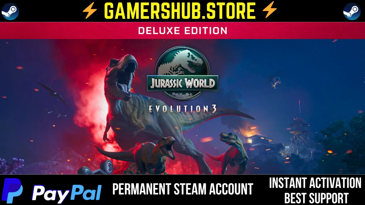 Jurassic World Evolution 3: Deluxe Edition STEAM