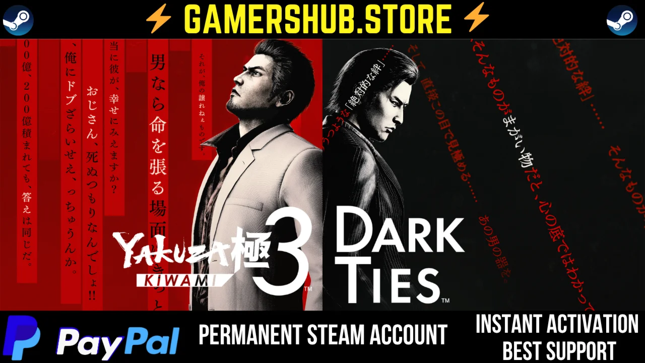 Yakuza Kiwami 3 & Dark Ties Deluxe Edition STEAM
