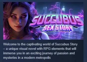 Succubus: SEX Story АВТОДОСТАВКА STEAM РОССИЯ