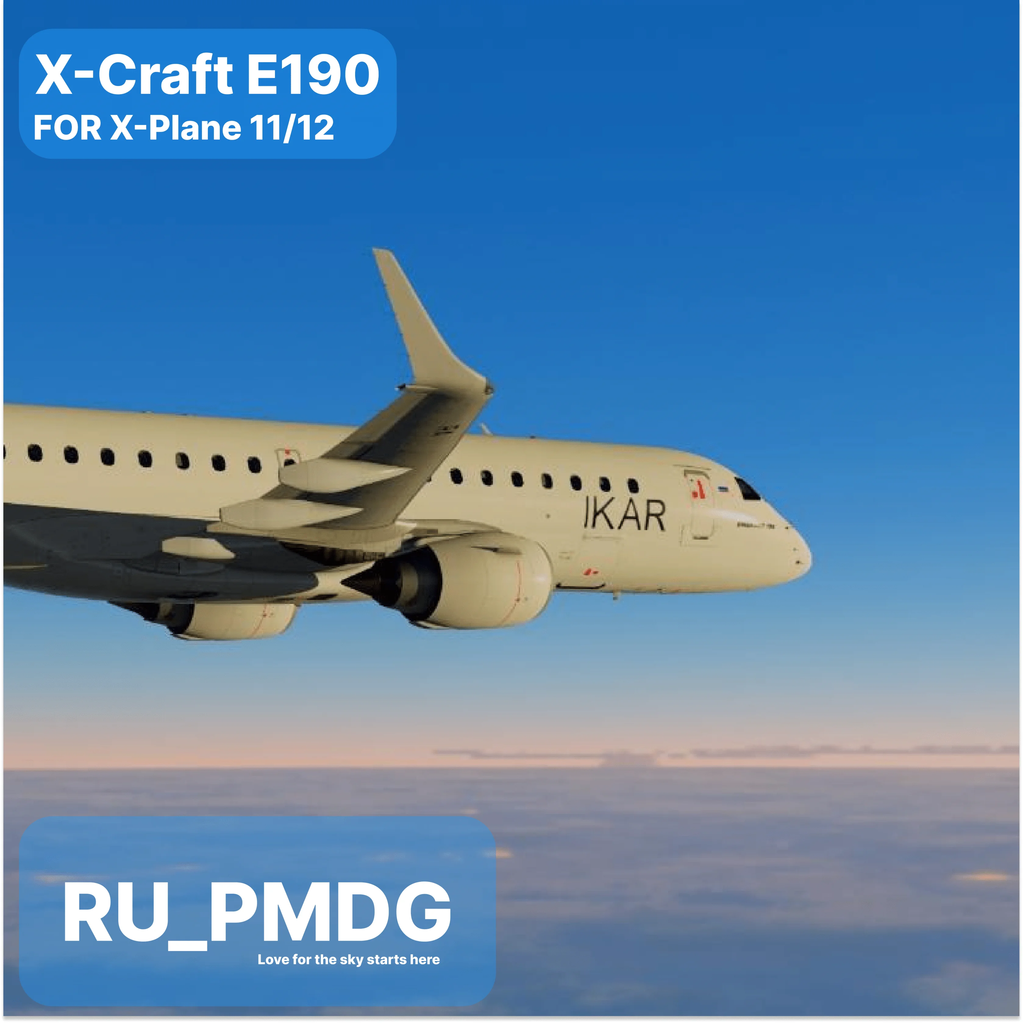 X-Craft E190 for X-Plane 11/12