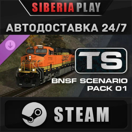 TS Marketplace: BNSF Scenario Pack 01 DLC STEAM АВТО