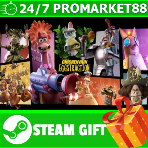 ️ВСЕ СТРАНЫ+РОССИЯ️ Chicken Run: Eggstraction STEAM