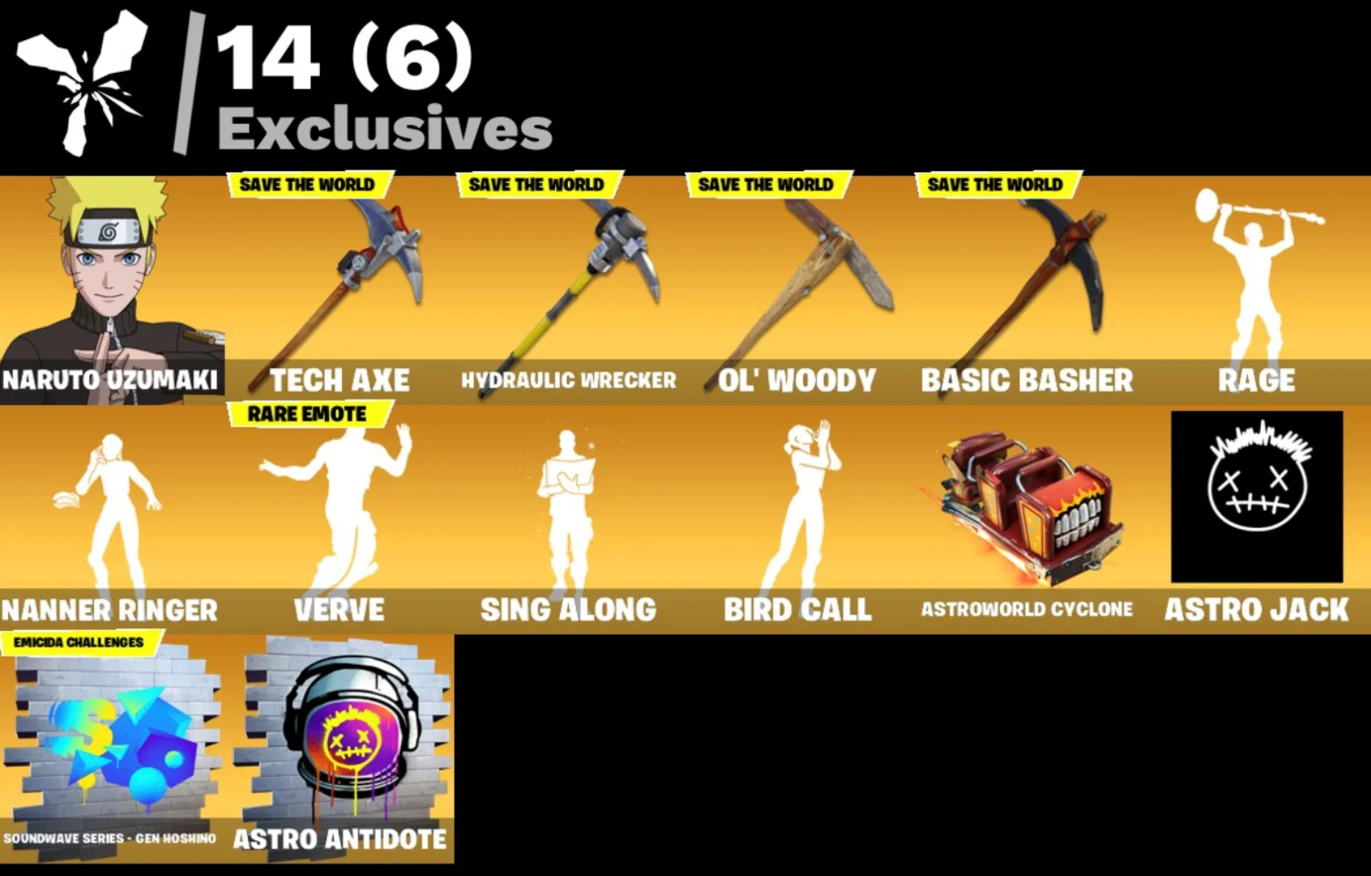 FN (ВСЕ ПЛАТФОРМЫ)152 скина (29 платных) | 550 VB 