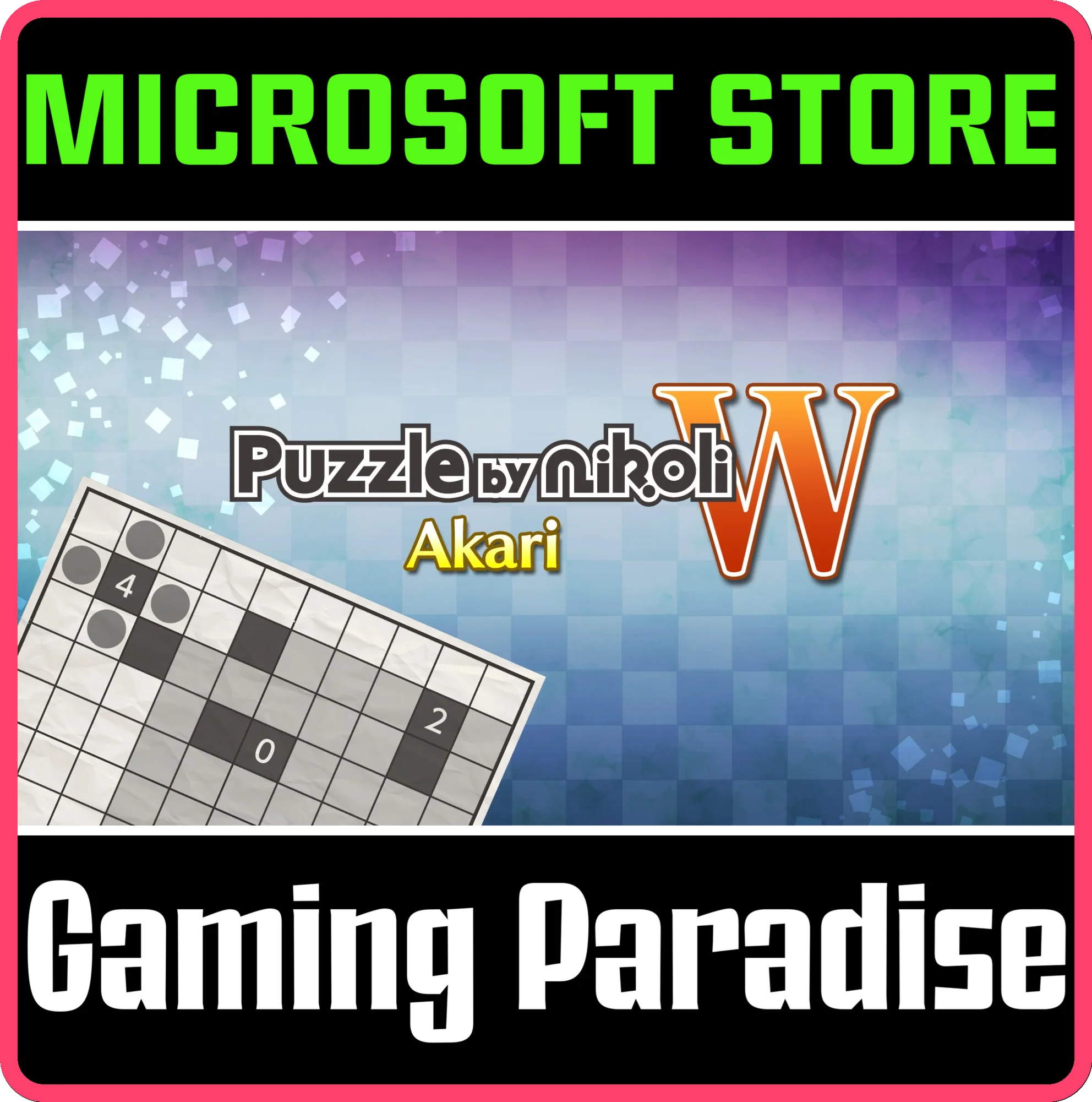 PUZZLE BY NIKOLI W AKARI (WINDOWS) PC (WIN) КЛЮЧ/КОД