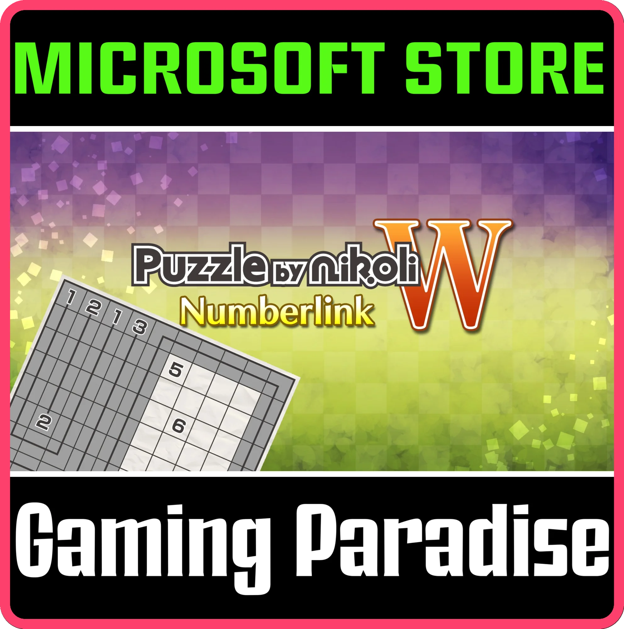 PUZZLE BY NIKOLI W NUMBERLINK (WINDOWS) PC (WIN) КЛЮЧ/К