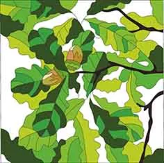 Шаблон для витража W-020