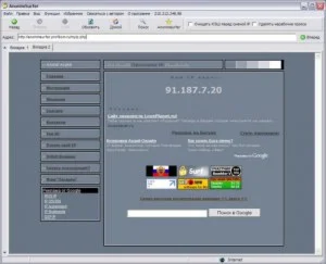 Anonimsurfer 2.2.3 - меняет IP в автоматическом режим