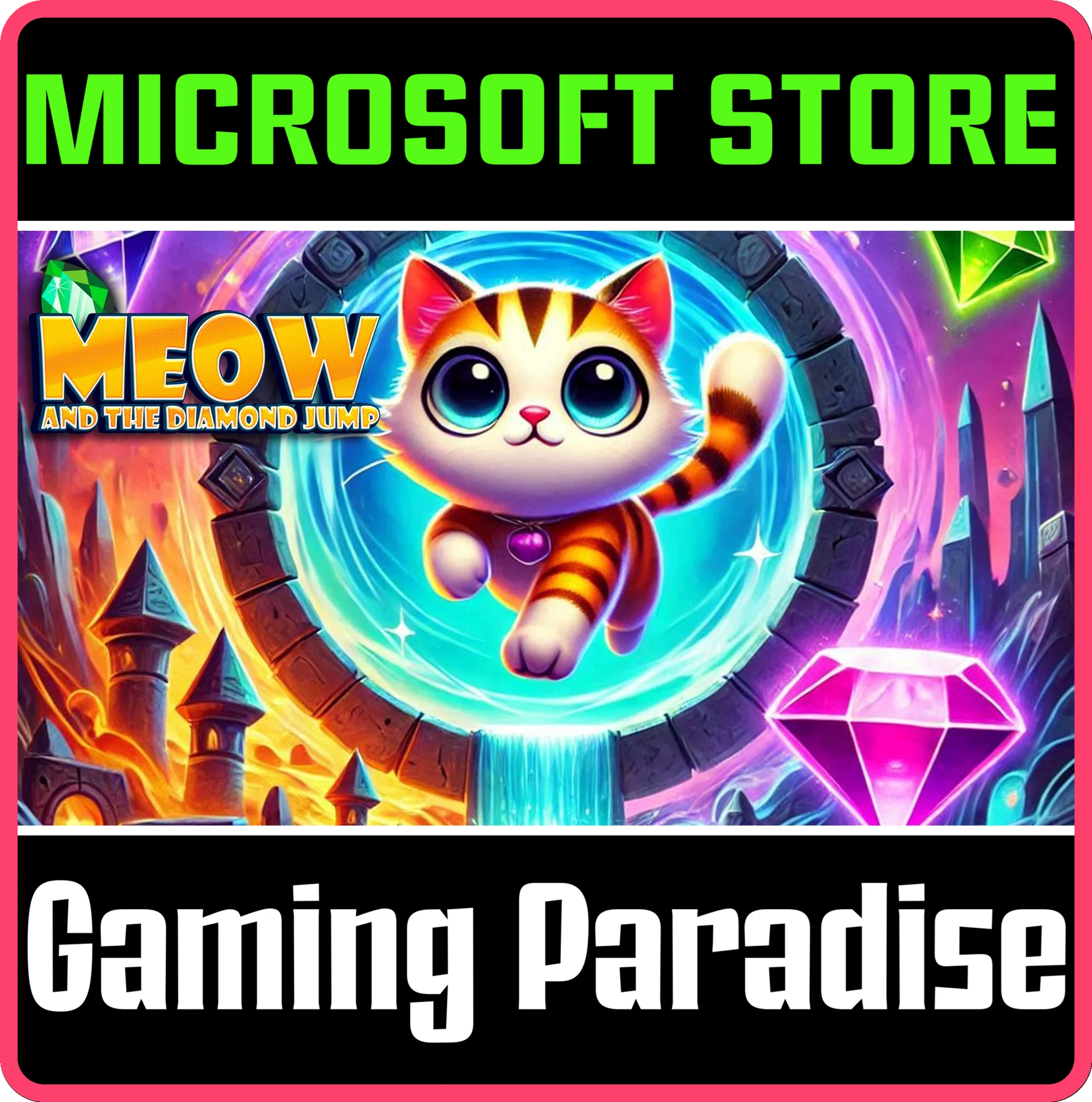 MEOW AND THE DIAMOND JUMP (WINDOWS) PC (WIN) КЛЮЧ/КОД