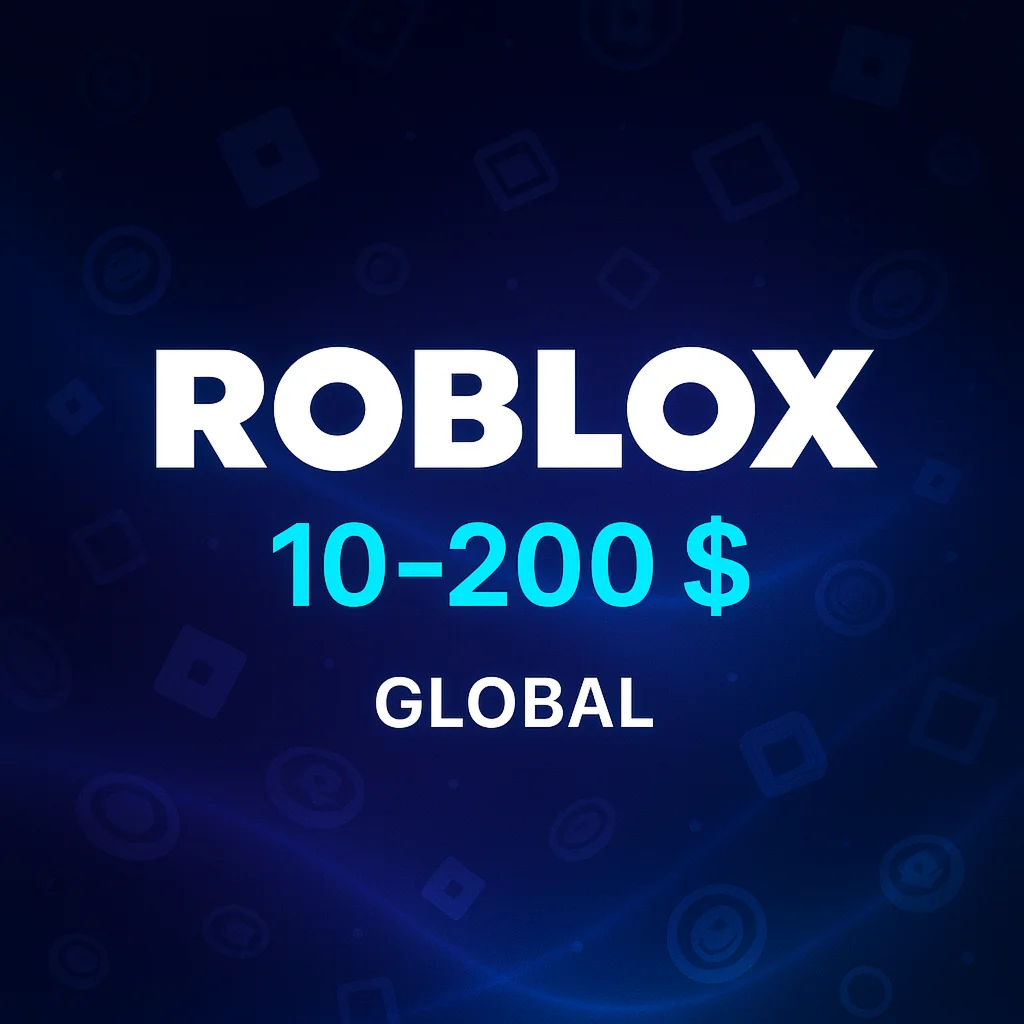 Подарочная карта Roblox (США) 10-200 USD / Робуксы
