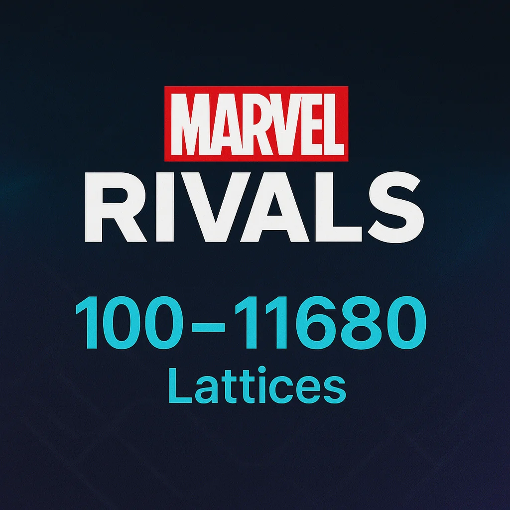 Marvel Rivals — покупка Lattices 100-11680 / Авто