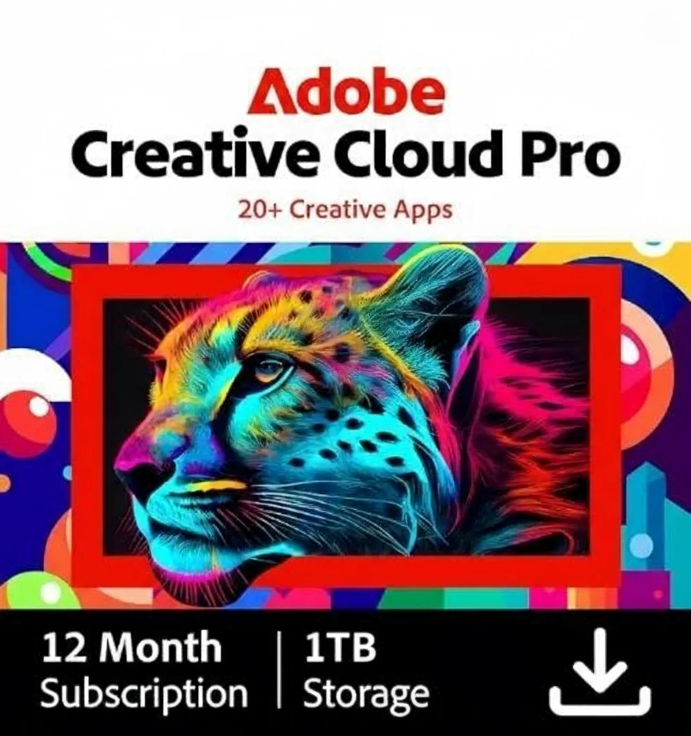 ADOBE CREATIVE CLOUD PRO 12 МЕСЯЦЕВ- ГАРАНТИЯ 100ГБ 1ТБ