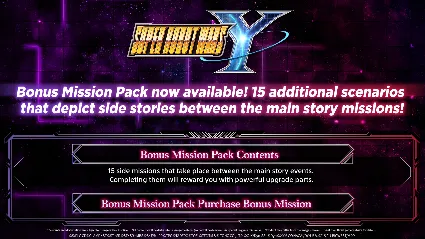SUPER ROBOT WARS Y - Bonus Mission Pack DLC - STEAM RU