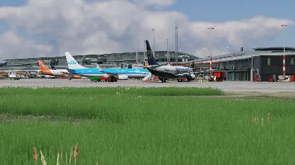 X-Plane 12 Add-on: Aerosoft - Airport Hamburg DLC