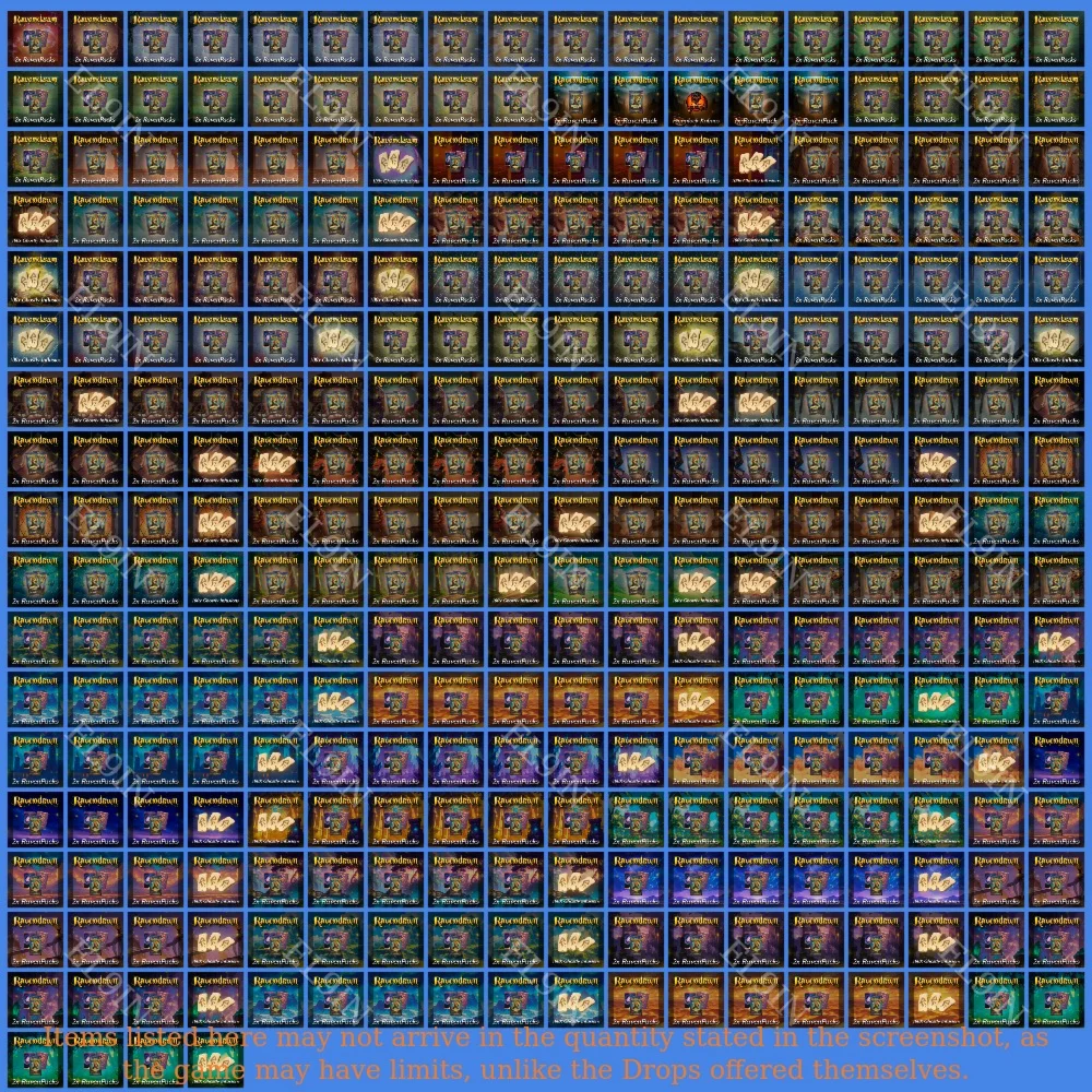 ⭐Ravendawn✨Твич Дропс🌟318 предметов + 🎁