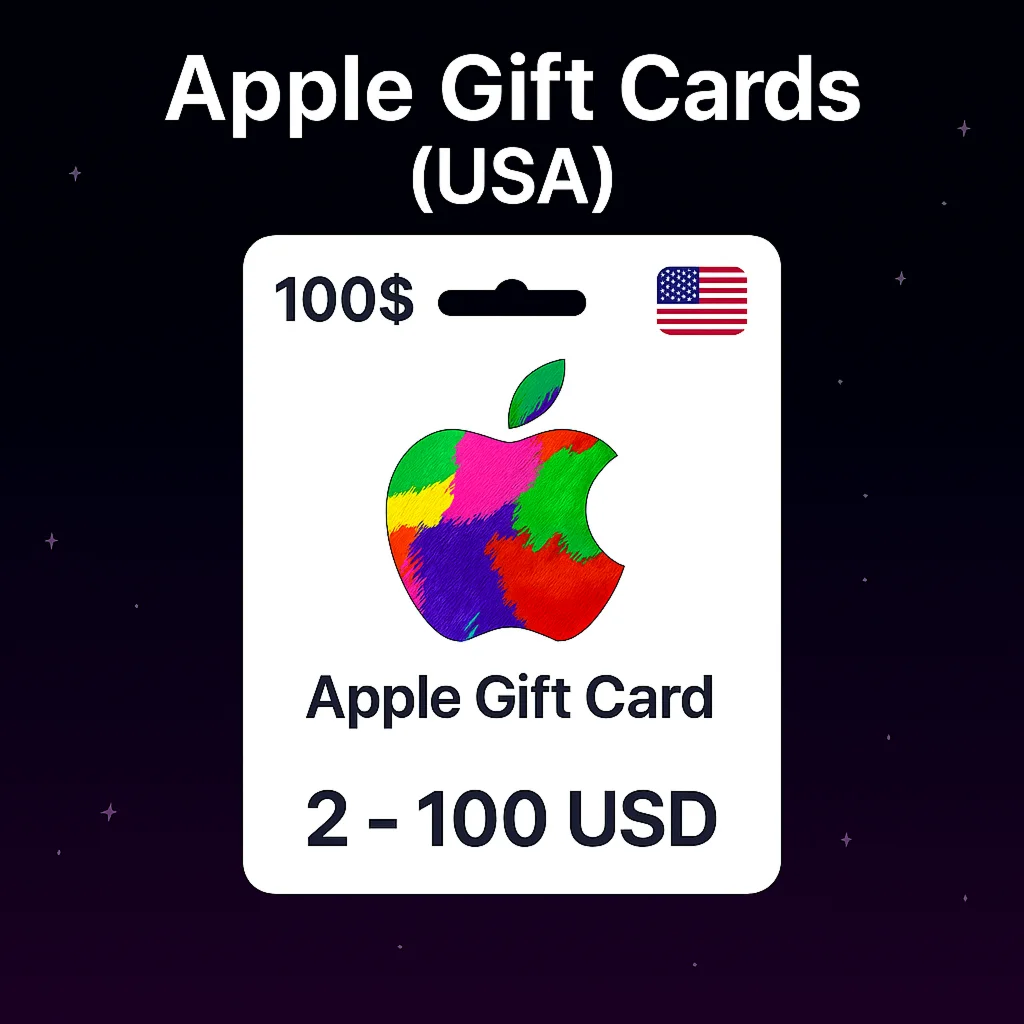 Apple Gift Cards (USA) 2–100 USD | Автовыдача