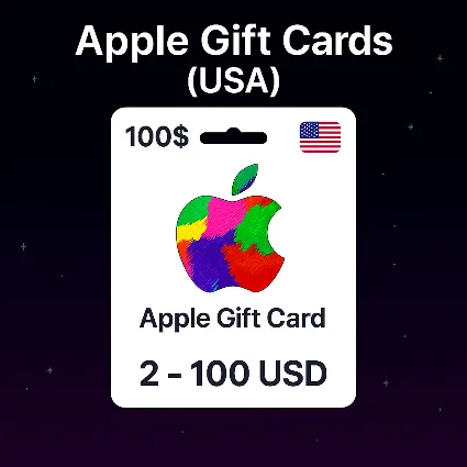 Apple Gift Cards (США) 2–100 USD | Автовыдача 24 на 7